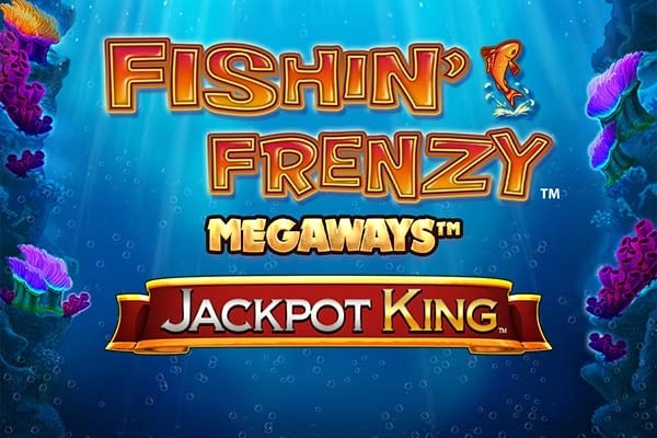 Fishin' Frenzy Megaways Jackpot King Game Logo