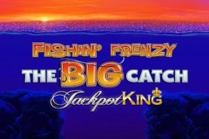 Fishin' Frenzy Megaways The Big Catch Jackpot King Game Logo