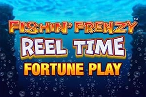 Fishin' Frenzy Reel Time Fortune Play Game Logo