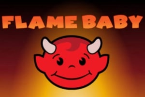 Flame Baby Game Logo