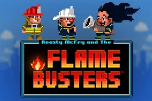 Flame Busters Game Logo