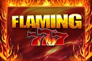 Flaming 777 Game Logo