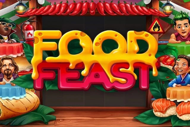 Food Feast Game Logo