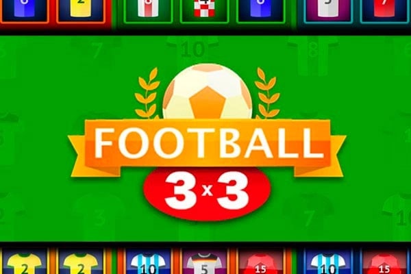 Football 3x3 Game Logo