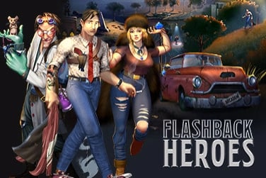 Flashback Heroes Game Logo