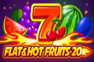 Flat &amp; Hot Fruits 20 Game Logo