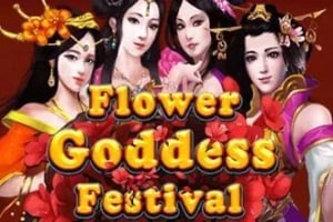 Flower Goddess Festival Game Logo