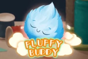 Fluffy Buddy Game Logo