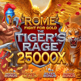 Rome Fight for Gold the Tiger's Rage Game Logo