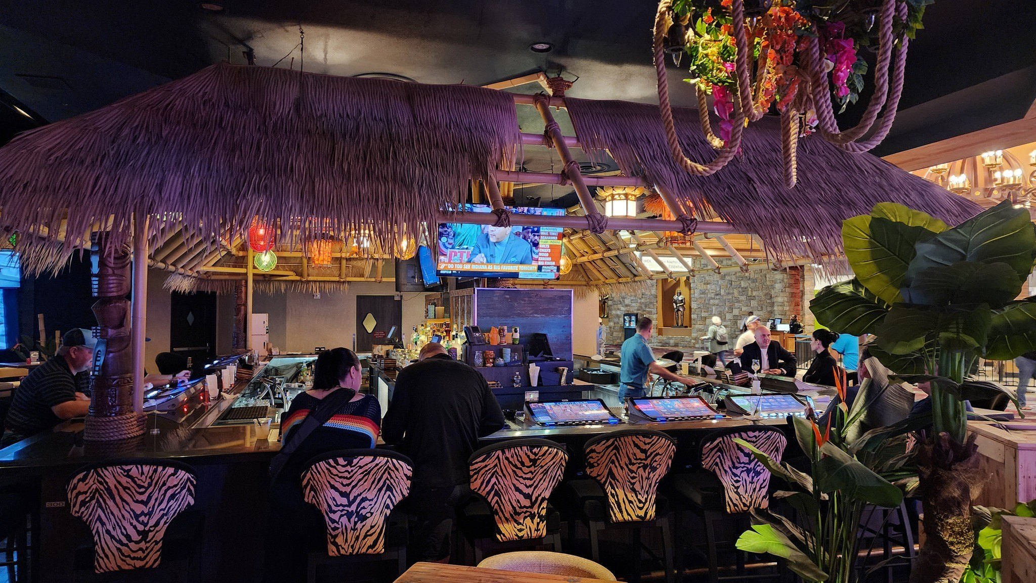 The Tiki Bar at Excalibur, Hotel and Casino in Las Vegas