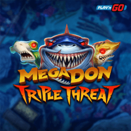 Mega Don Triple Threat Game Logo