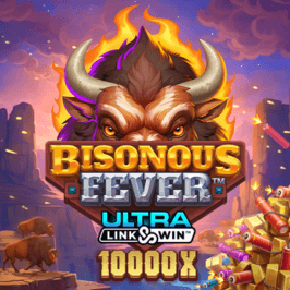 Bisonous Fever Ultra Link&amp;Win Game Logo