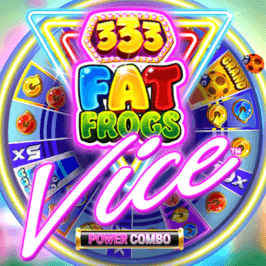 333 Fat Frogs VICE POWER COMBO Game Logo