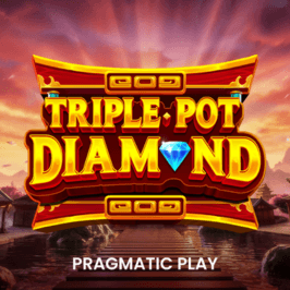 Triple Pot Diamond Game Logo