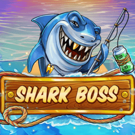 Shark Boss Game Logo