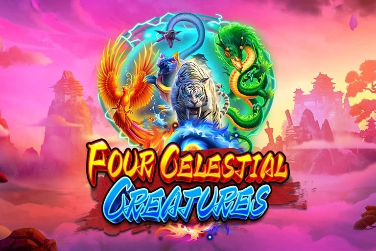 Four Celestial Creatures Game Logo