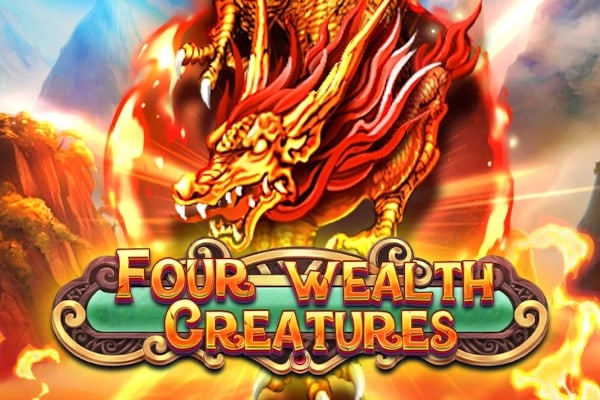 Four Wealth Creatures Game Logo