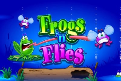 Frogs 'n Flies Game Logo