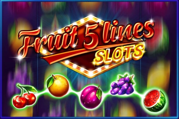 Fruit 5 Lines Game Logo