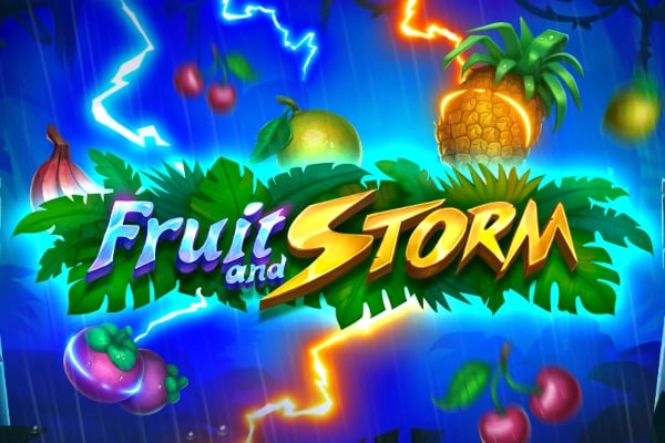 Fruit and Storm Game Logo