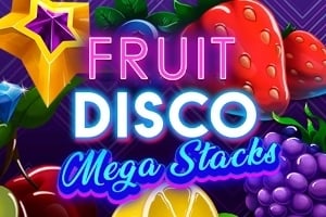 Fruit Disco Mega Stacks Game Logo