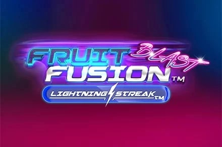 Fruit Fusion Blast Lightning Reels Game Logo