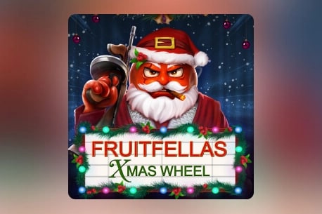 Fruitfellas Xmas Wheel Game Logo