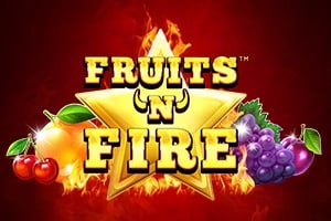 Fruits 'N' Fire Game Logo