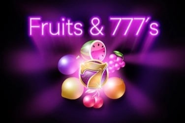 Fruits &amp; 777's Game Logo