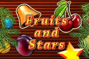 Fruits and Stars Christmas Game Logo