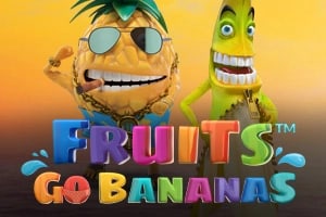 Fruits Go Bananas Game Logo