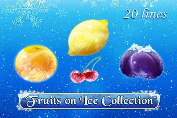 Fruits On Ice Collection 20 Lines Game Logo