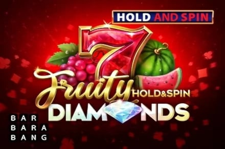 Fruity Diamonds Hold &amp; Spin Game Logo