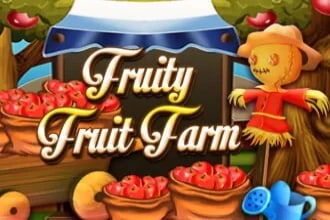 Fruity Fruit Farm Game Logo