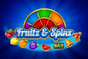 Fruitz &amp; Spinz Game Logo