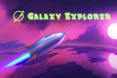 Galaxy Explorer Game Logo