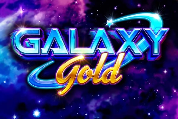 Galaxy Gold CashStacks Gold Game Logo
