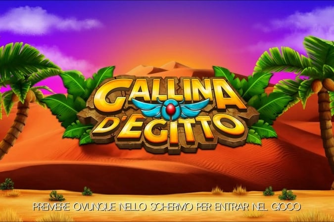 Gallina D'Egitto VLT Game Logo