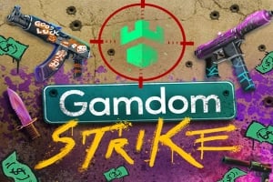 Gamdom Strike Game Logo