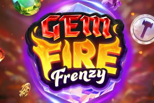 Gem Fire Frenzy Game Logo