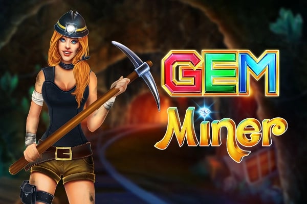 Gem Miner Game Logo
