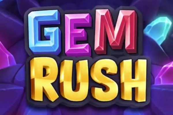 Gem Rush Game Logo