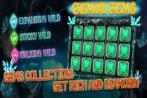 Gemini Gems Game Logo