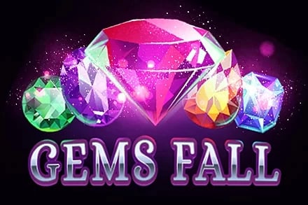 Gems Fall Game Logo