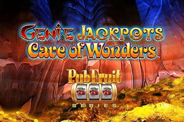 Genie Jackpots Cave of Wonders Game Logo