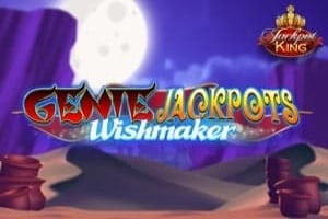 Genie Jackpots Wishmaker Jackpot King Game Logo