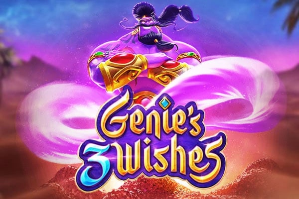 Genie's 3 Wishes Game Logo