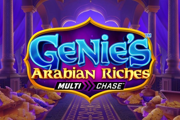 Genie's Arabian Riches Game Logo