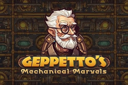 Geppetto's Mechanical Marvels Game Logo