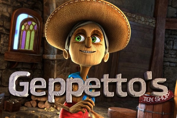 Geppetto's Toy Shop Game Logo